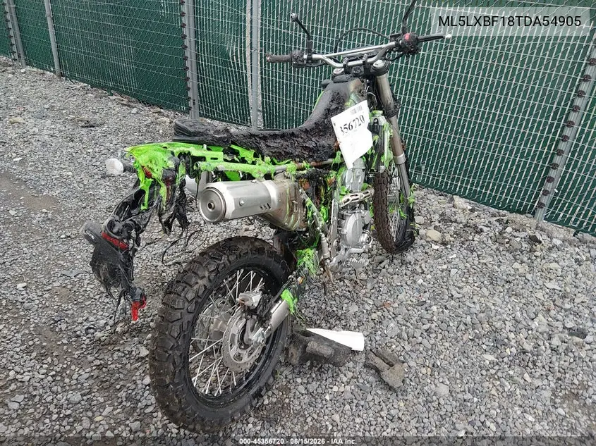 2026 Kawasaki Klx300 F VIN: ML5LXBF18TDA54905 Lot: 45418343
