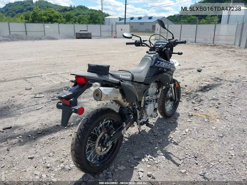 2026 Kawasaki Klx300 S VIN: ML5LXBG16TDA47238 Lot: 45438992