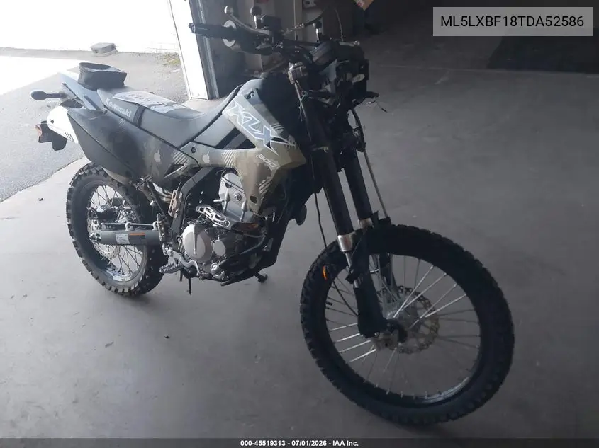 2026 Kawasaki Klx300 F VIN: ML5LXBF18TDA52586 Lot: 45519313
