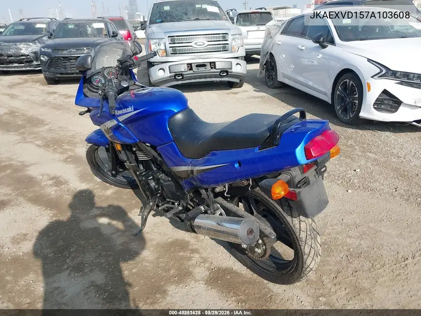 JKAEXVD157A103608 2007 Kawasaki Ex500 D
