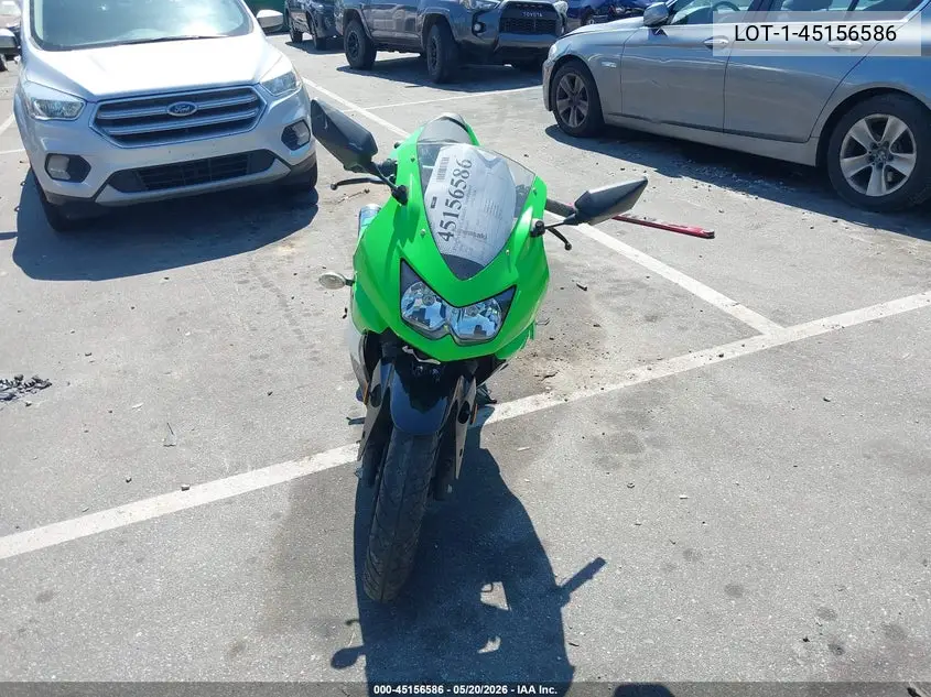 2009 Kawasaki Ex250 J VIN: JKAEXMJ169DA35547 Lot: 45156586