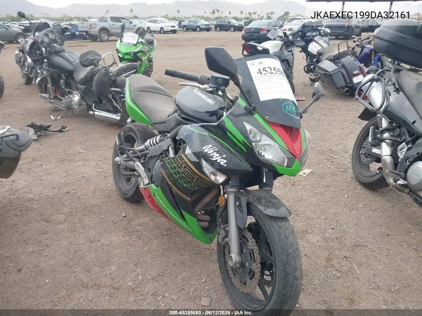 2009 Kawasaki Ex650 C VIN: JKAEXEC199DA32161 Lot: 45255880