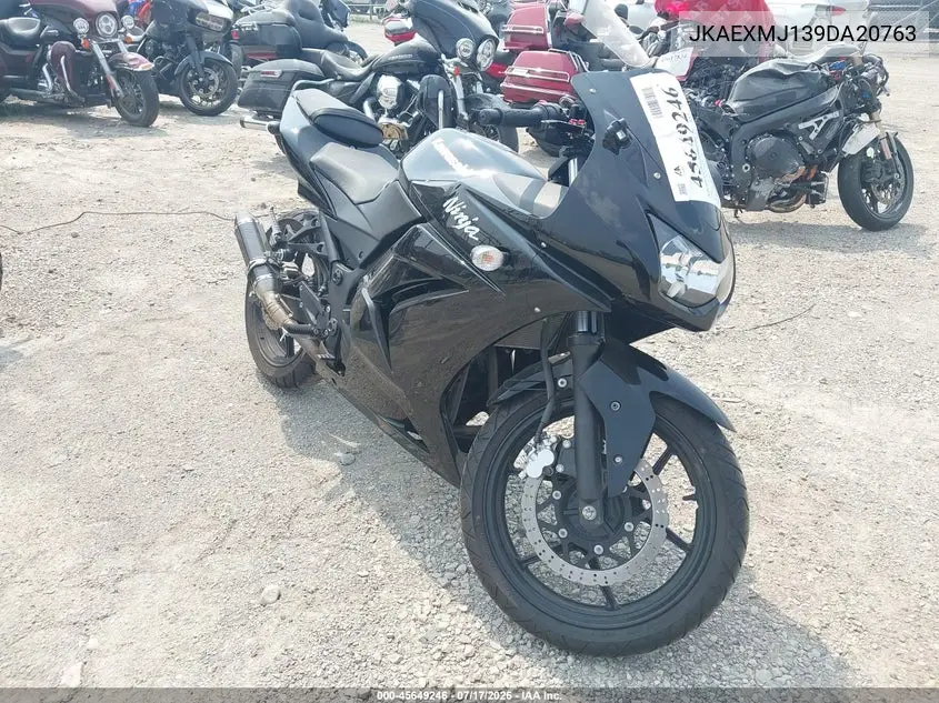 2009 Kawasaki Ex250 J VIN: JKAEXMJ139DA20763 Lot: 45649246