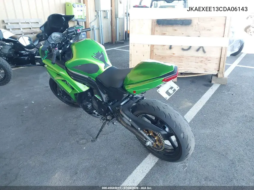 2012 Kawasaki Ex650 Ec VIN: JKAEXEE13CDA06143 Lot: 45585011