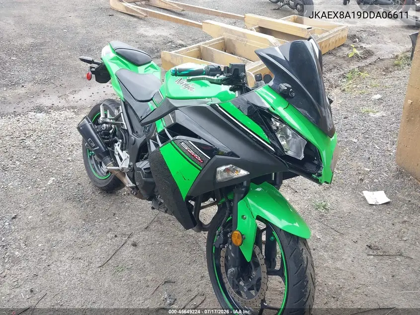 2013 Kawasaki Ex300 A VIN: JKAEX8A19DDA06611 Lot: 45649224