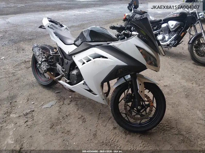 2014 Kawasaki Ex300 A VIN: JKAEX8A15EA004807 Lot: 45245490