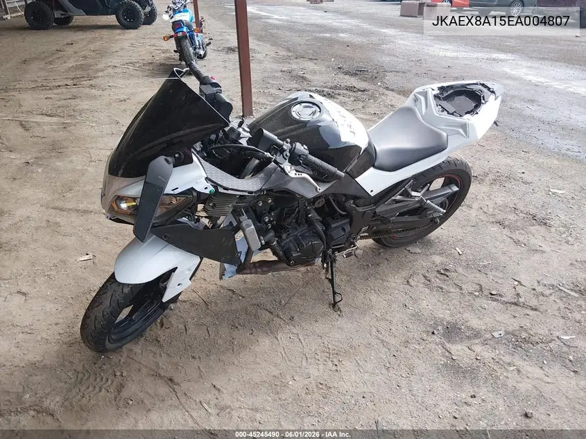 2014 Kawasaki Ex300 A VIN: JKAEX8A15EA004807 Lot: 45245490
