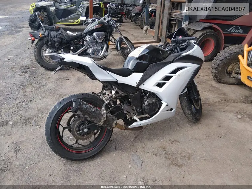 2014 Kawasaki Ex300 A VIN: JKAEX8A15EA004807 Lot: 45245490