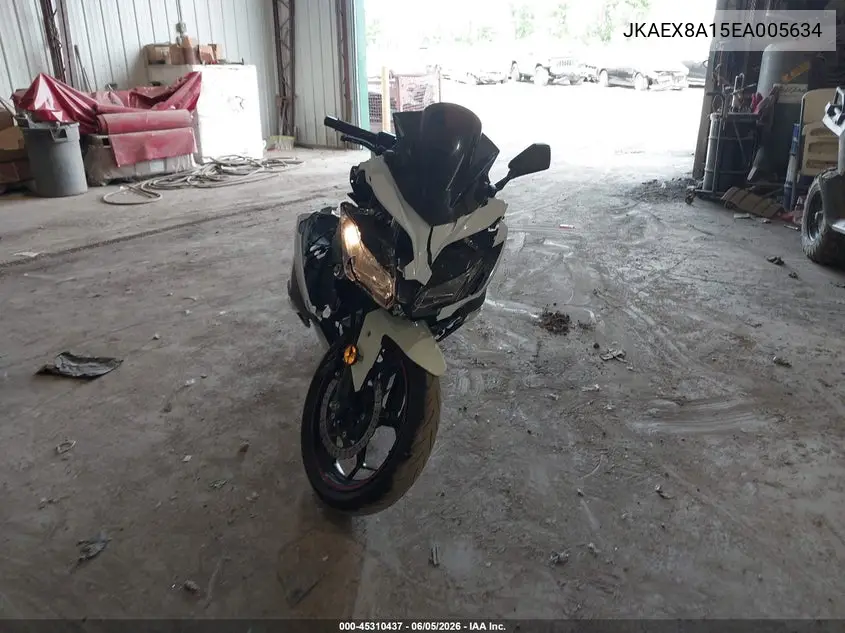 2014 Kawasaki Ex300 A VIN: JKAEX8A15EA005634 Lot: 45310437