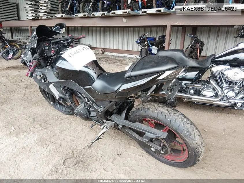 2014 Kawasaki Ex300 B VIN: JKAEX8B19EDA06429 Lot: 45467976