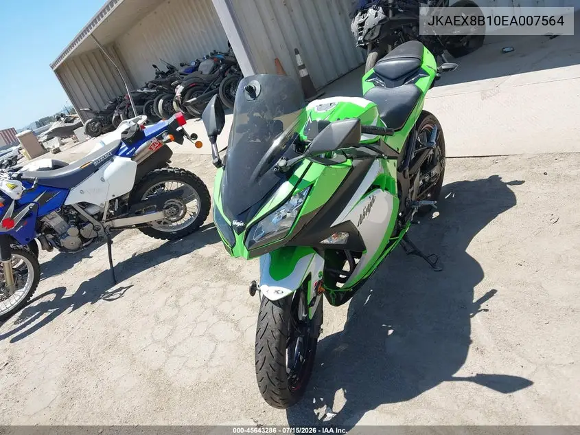 2014 Kawasaki Ex300 B VIN: JKAEX8B10EA007564 Lot: 45643286