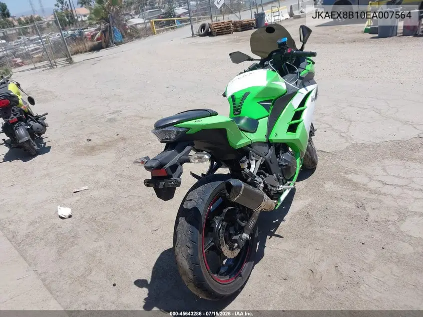 2014 Kawasaki Ex300 B VIN: JKAEX8B10EA007564 Lot: 45643286