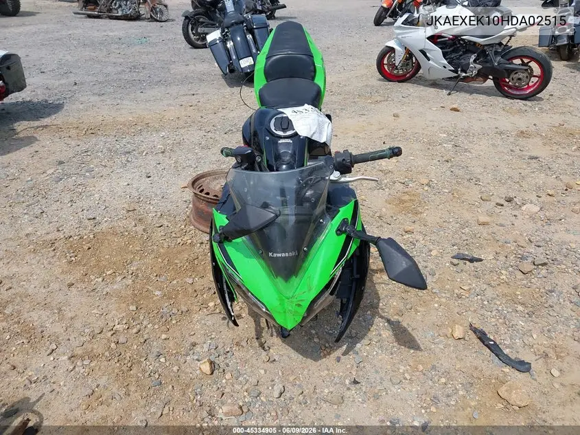 2017 Kawasaki Ex650 F VIN: JKAEXEK10HDA02515 Lot: 45334905