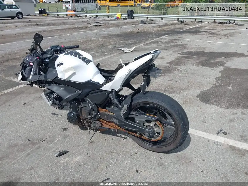 2017 Kawasaki Ex650 J VIN: JKAEXEJ13HDA00484 Lot: 45452266