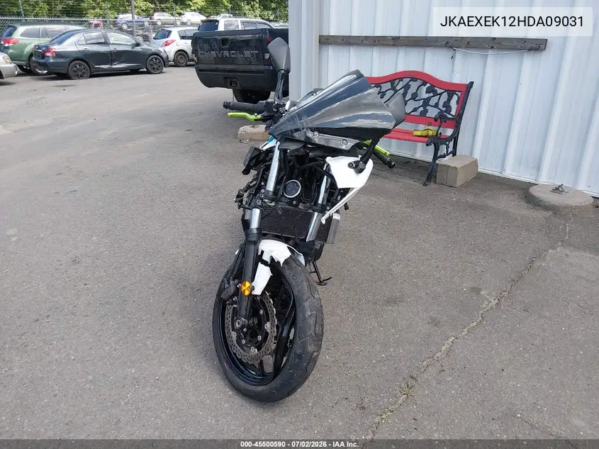 2017 Kawasaki Ex650 F VIN: JKAEXEK12HDA09031 Lot: 45500590