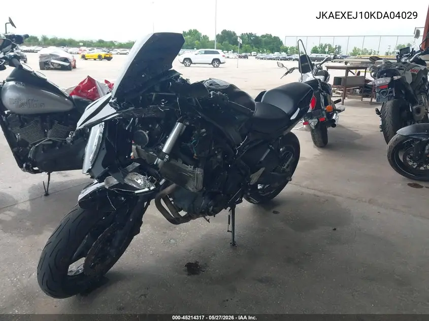 2019 Kawasaki Ex650 J VIN: JKAEXEJ10KDA04029 Lot: 45214317