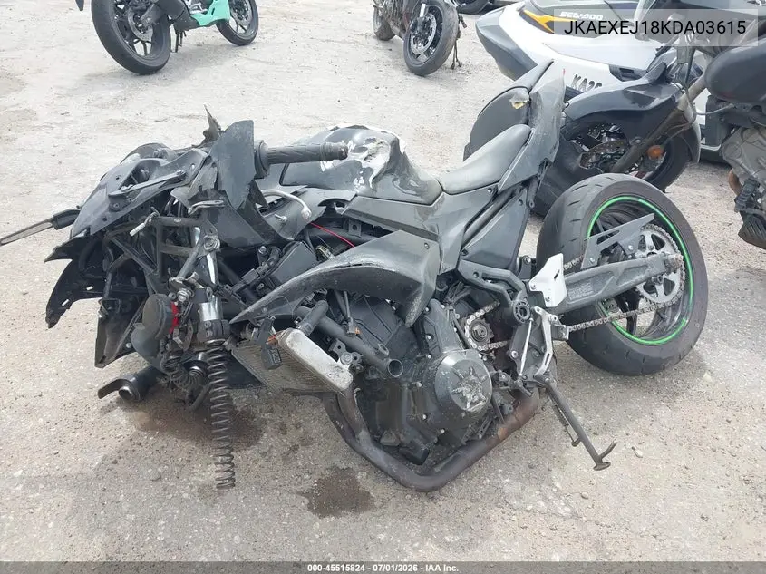 2019 Kawasaki Ex650 J VIN: JKAEXEJ18KDA03615 Lot: 45515824