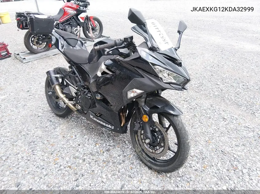 2019 Kawasaki Ex400 VIN: JKAEXKG12KDA32999 Lot: 45524410