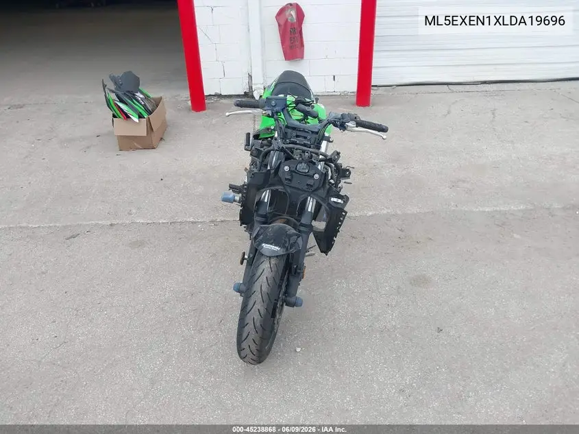 2020 Kawasaki Ex650 N VIN: ML5EXEN1XLDA19696 Lot: 45238868