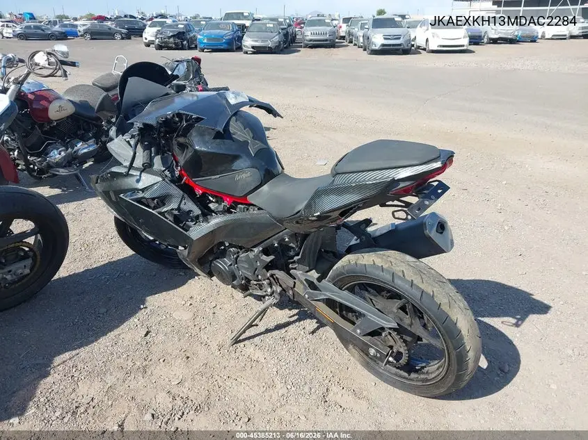 2021 Kawasaki Ex400 VIN: JKAEXKH13MDAC2284 Lot: 45385213