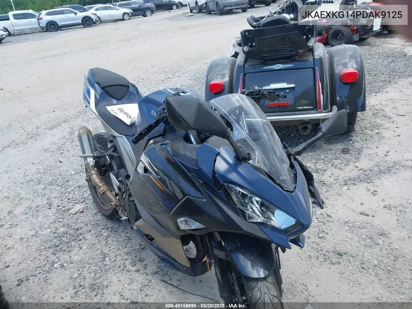 2023 Kawasaki Ex400 VIN: JKAEXKG14PDAK9125 Lot: 45156690