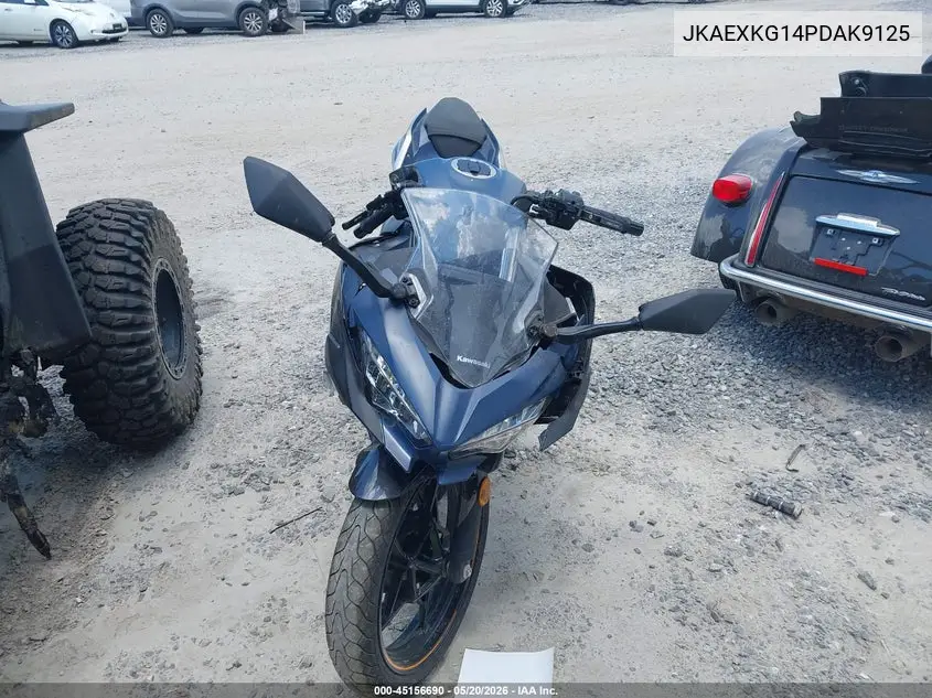 2023 Kawasaki Ex400 VIN: JKAEXKG14PDAK9125 Lot: 45156690