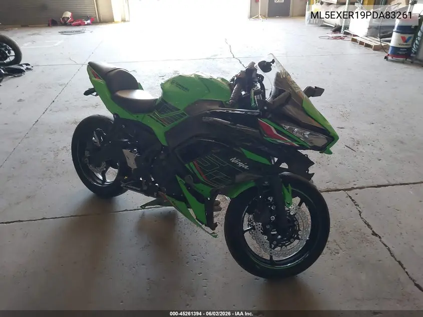 2023 Kawasaki Ex650 R VIN: ML5EXER19PDA83261 Lot: 45261394