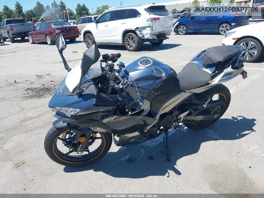 2023 Kawasaki Ex400 VIN: JKAEXKH12PDAP7706 Lot: 45372965