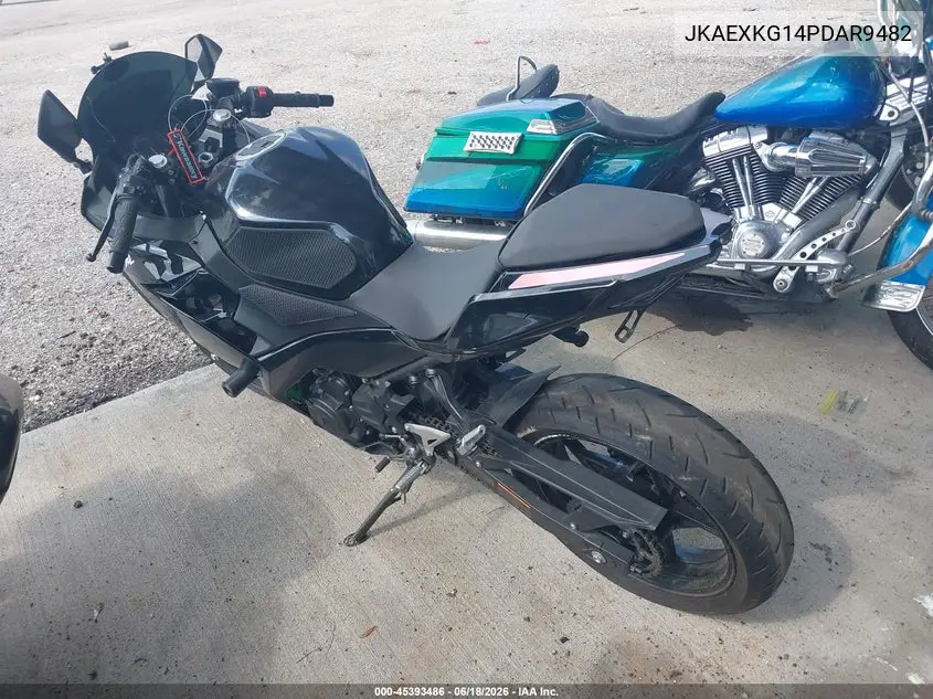 2023 Kawasaki Ex400 VIN: JKAEXKG14PDAR9482 Lot: 45393486