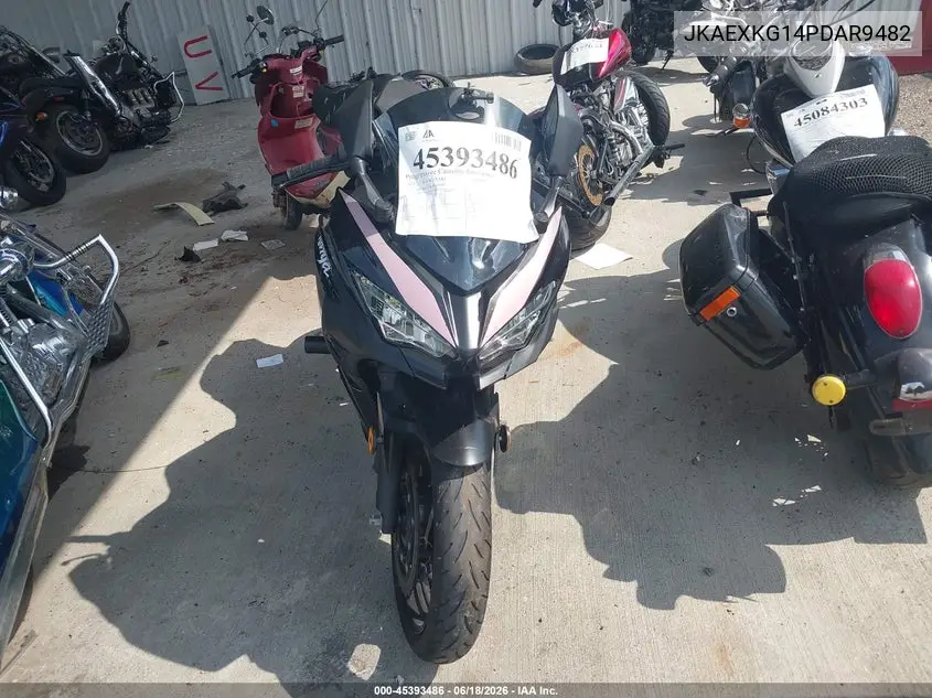 2023 Kawasaki Ex400 VIN: JKAEXKG14PDAR9482 Lot: 45393486