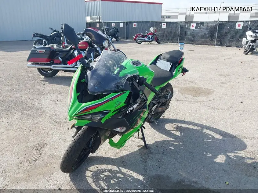 2023 Kawasaki Ex400 VIN: JKAEXKH14PDAM8661 Lot: 45494535