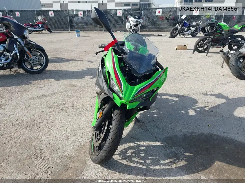 2023 Kawasaki Ex400 VIN: JKAEXKH14PDAM8661 Lot: 45494535