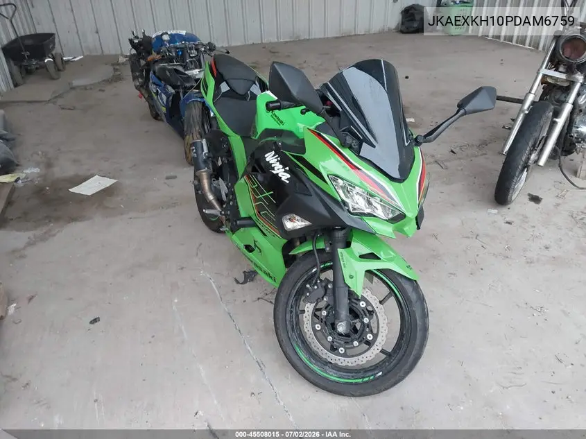 2023 Kawasaki Ex400 VIN: JKAEXKH10PDAM6759 Lot: 45508015