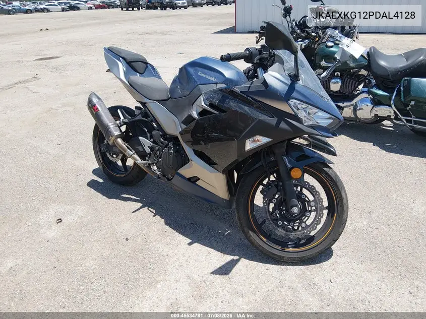 2023 Kawasaki Ex400 VIN: JKAEXKG12PDAL4128 Lot: 45534781
