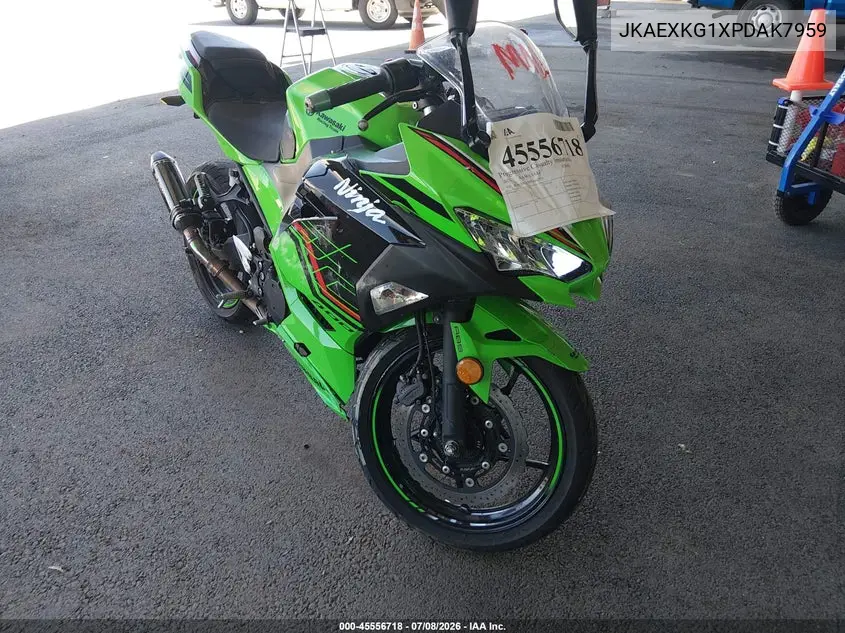 2023 Kawasaki Ex400 VIN: JKAEXKG1XPDAK7959 Lot: 45556718