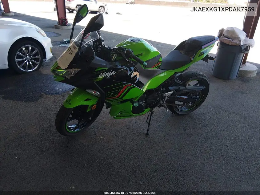 2023 Kawasaki Ex400 VIN: JKAEXKG1XPDAK7959 Lot: 45556718