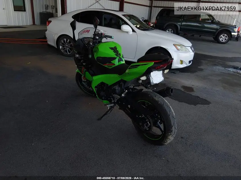 2023 Kawasaki Ex400 VIN: JKAEXKG1XPDAK7959 Lot: 45556718