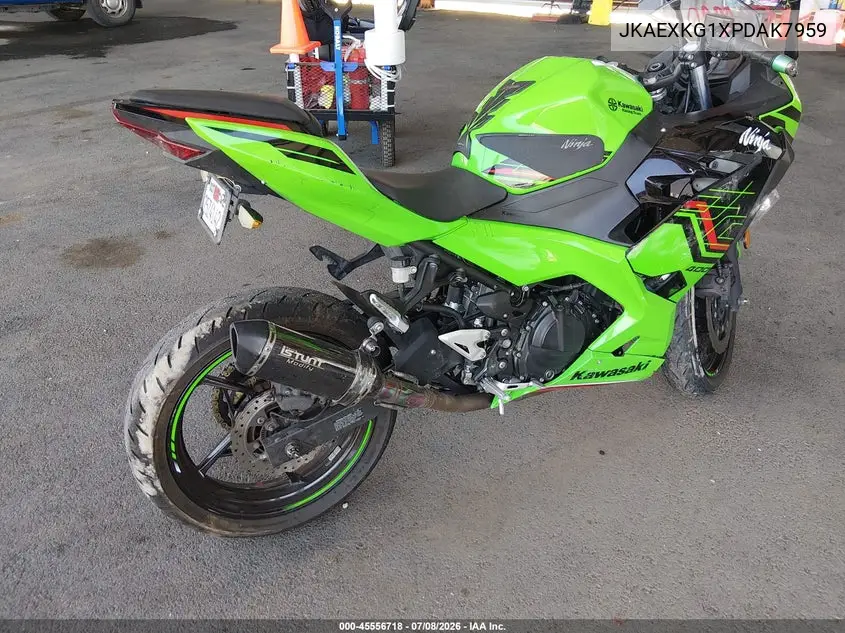2023 Kawasaki Ex400 VIN: JKAEXKG1XPDAK7959 Lot: 45556718