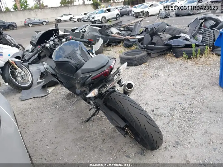2024 Kawasaki Ex500 VIN: ML5EXGG11RDA23623 Lot: 45178416