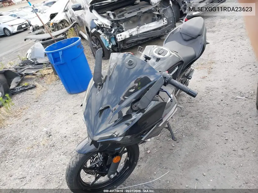 2024 Kawasaki Ex500 VIN: ML5EXGG11RDA23623 Lot: 45178416