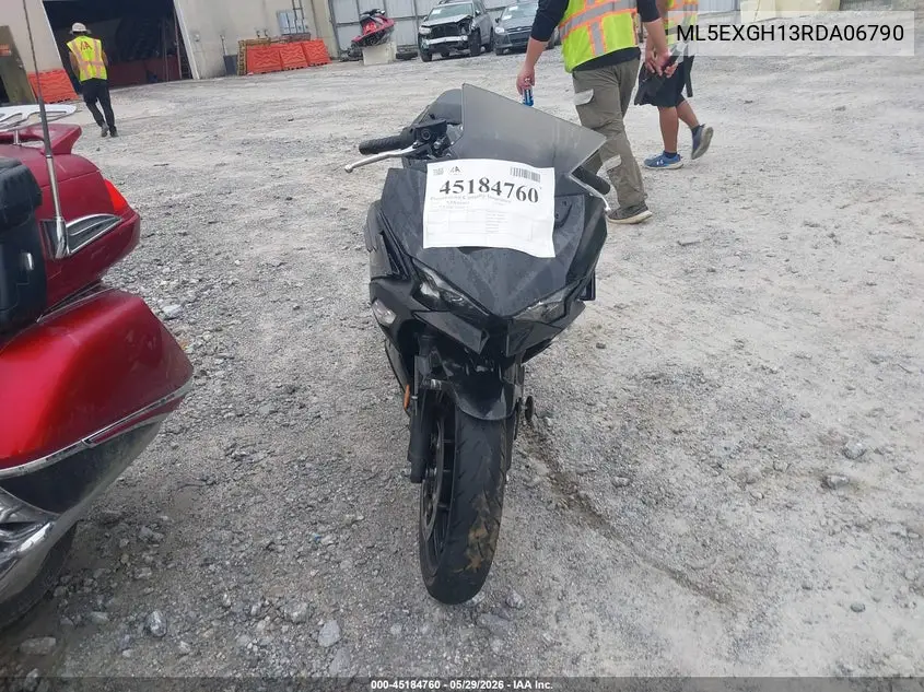 2024 Kawasaki Ex500 H VIN: ML5EXGH13RDA06790 Lot: 45184760
