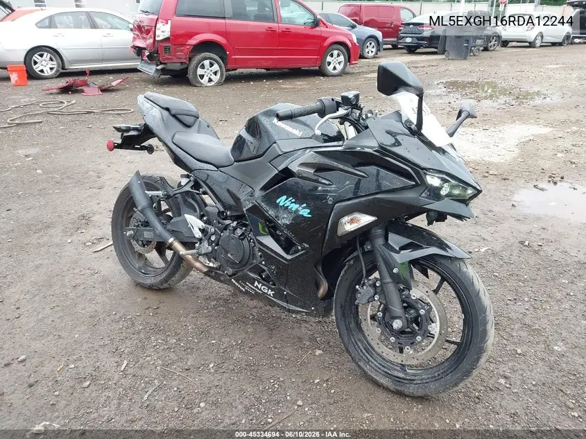 2024 Kawasaki Ex500 H VIN: ML5EXGH16RDA12244 Lot: 45334694