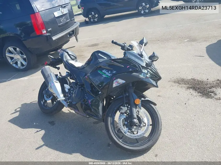 2024 Kawasaki Ex500 H VIN: ML5EXGH14RDA23713 Lot: 45363908