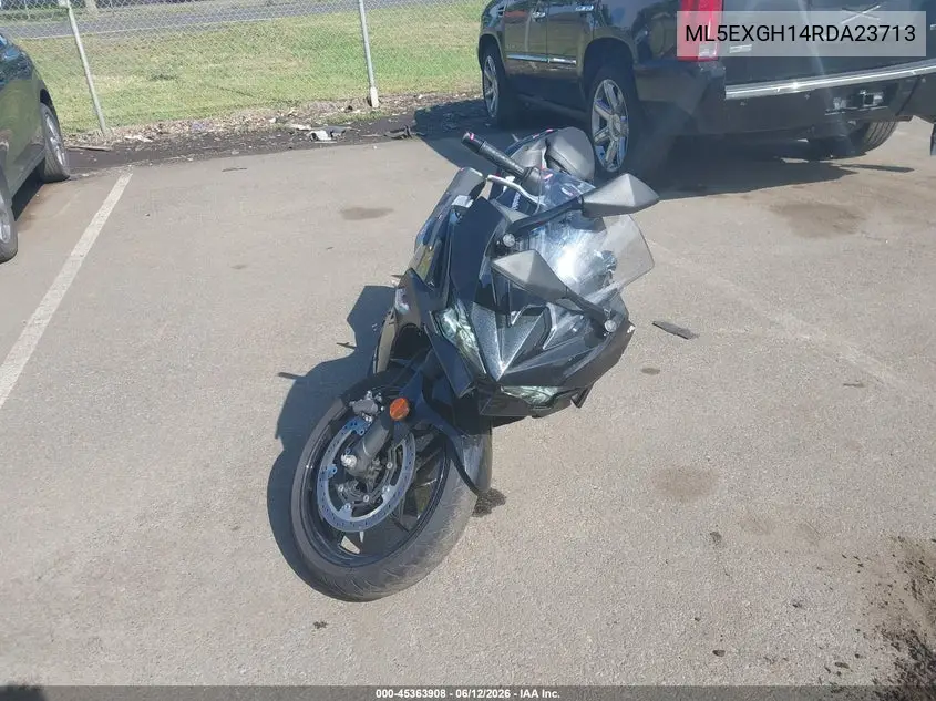 2024 Kawasaki Ex500 H VIN: ML5EXGH14RDA23713 Lot: 45363908