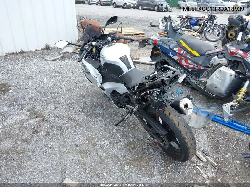 2024 Kawasaki Ex500 VIN: ML5EXGG13RDA18939 Lot: 45419468