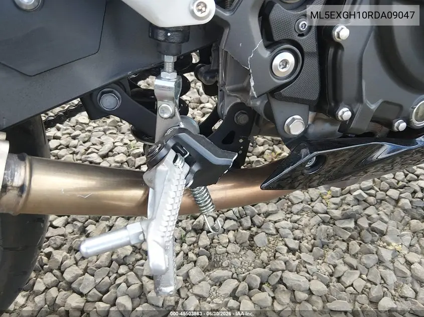 2024 Kawasaki Ex500 H VIN: ML5EXGH10RDA09047 Lot: 45503863