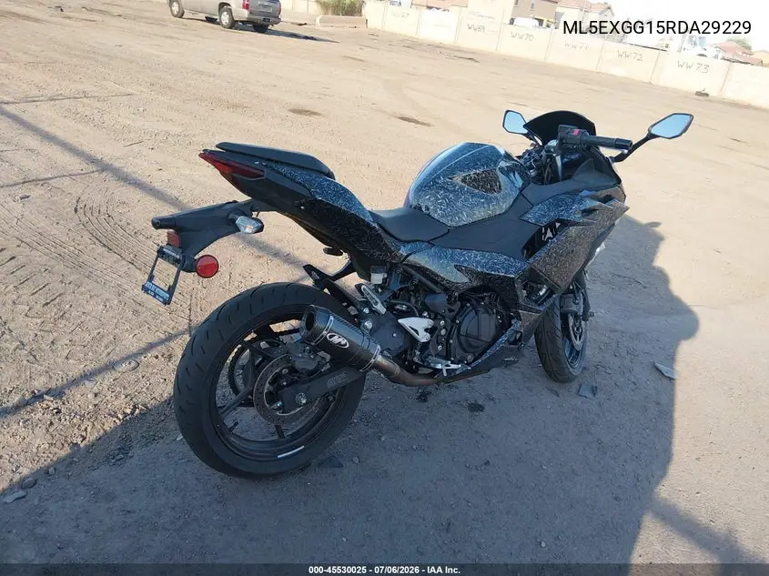 2024 Kawasaki Ex500 VIN: ML5EXGG15RDA29229 Lot: 45530025