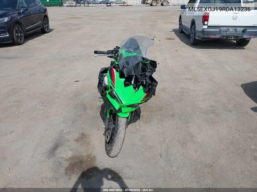 2024 Kawasaki Ex500 A/B VIN: ML5EXGJ19RDA13236 Lot: 45570003