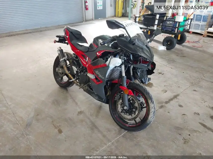 ML5EXGJ11SDA53039 2025 Kawasaki Ex500 A/B