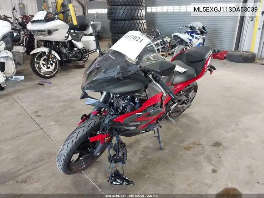 ML5EXGJ11SDA53039 2025 Kawasaki Ex500 A/B